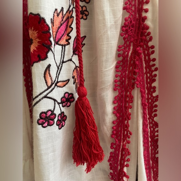 Anthropologie Ranna Gill Hadley Embroidered Tunic Dress - Picture 9 of 11